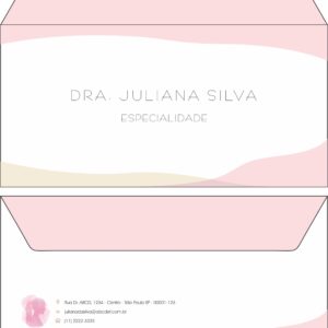 Envelope Ofício (Carta) Dermatologista Bath - Imagem 1