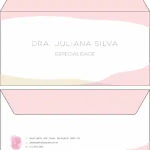 Envelope Ofício (Carta) Dermatologista Bath - Imagem 1