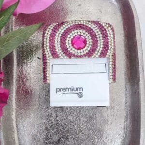 Carimbo Personalizado Diamante Rosa 14x38mm - Imagem 1