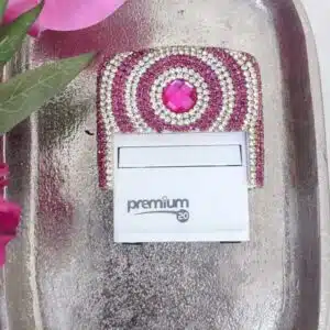 Carimbo Personalizado Diamante Rosa 14x38mm - Imagem 1