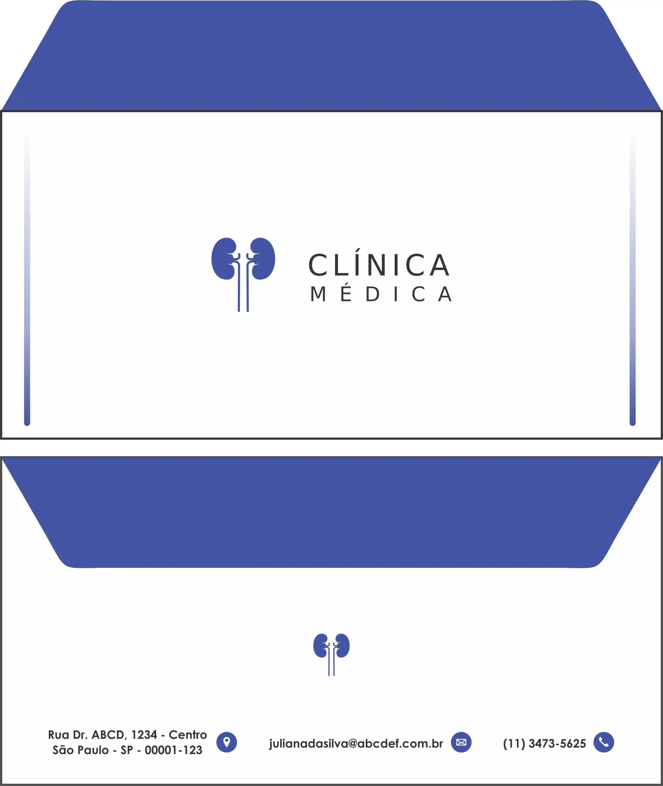 Envelope Ofício (Carta) Urologia Coimbra