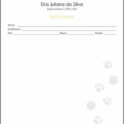 Receituário Veterinário Linz
