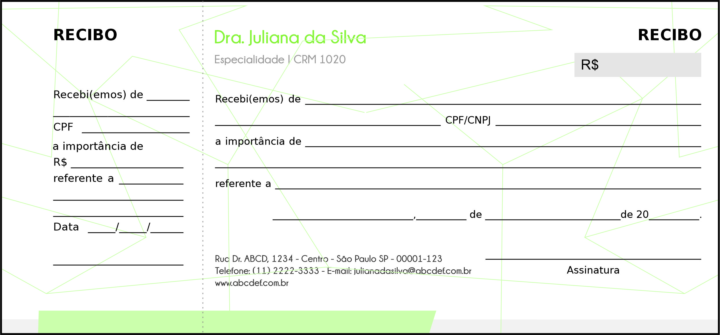 Recibo com Canhoto Performance Gyor