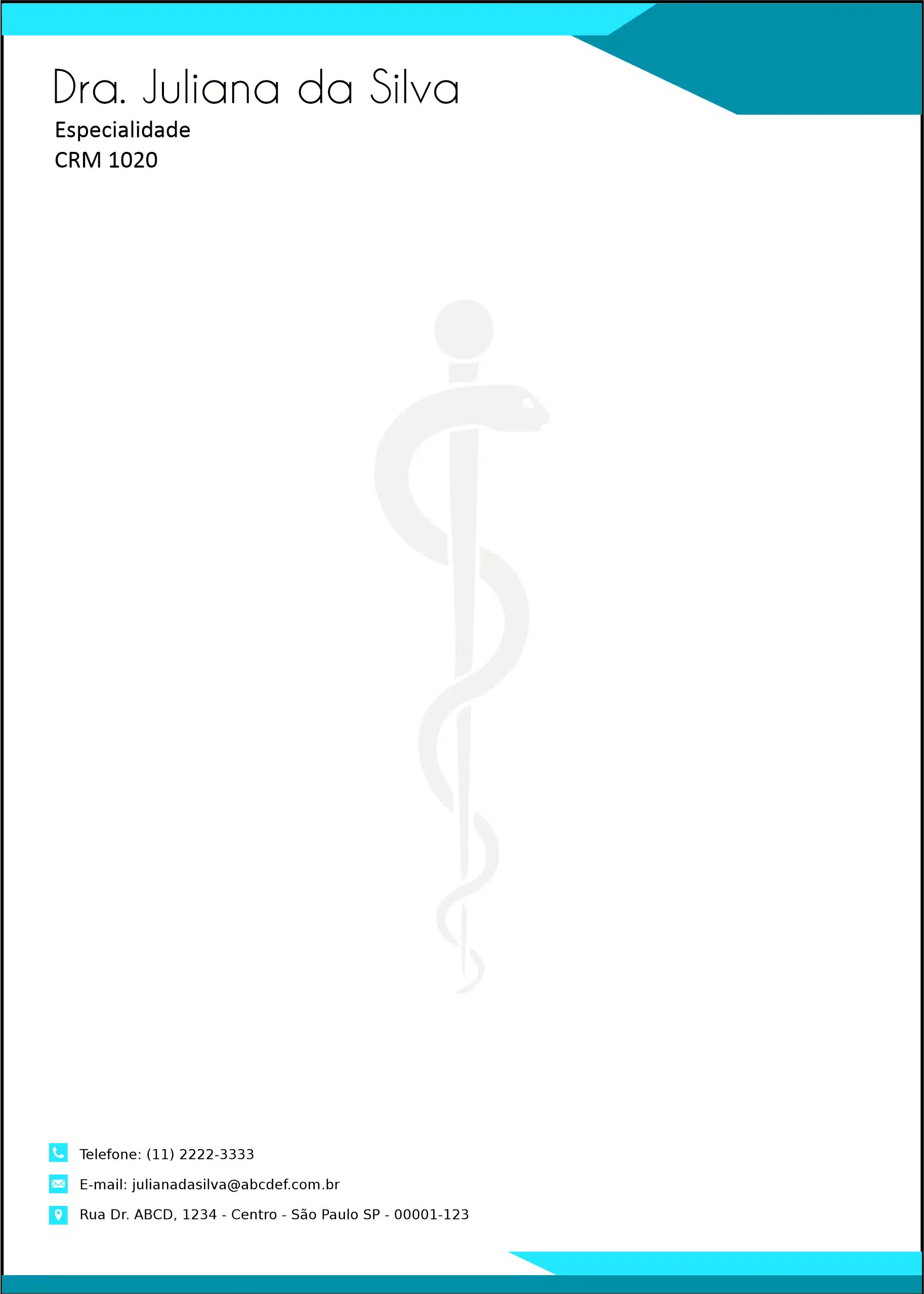 Receituário Clínica Geral Assiute