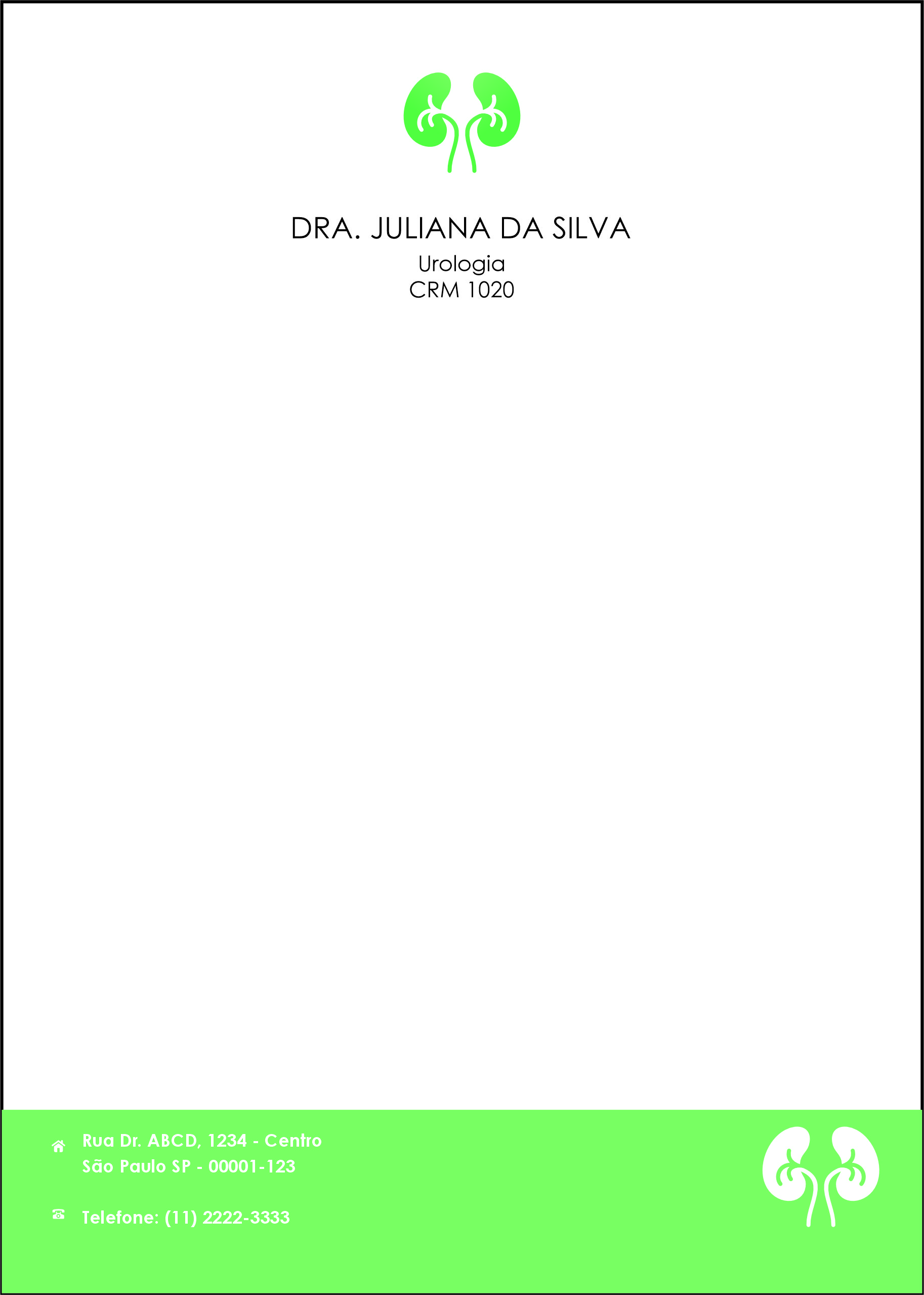 Receituário Urologia Braga