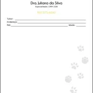 Receituário Veterinário Linz