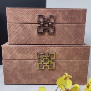 Conjunto Elegance de Caixas em Couro Sintético – Organização com Estilo e Sofisticação para Seu Ambiente Profissional - Imagem 3