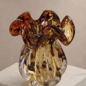 Vaso de Vidro Murano – Elegância Artesanal e Sofisticação para seu Ambiente - Imagem 2