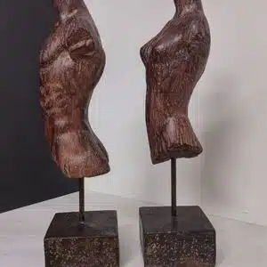 Esculturas Anatômicas Harmonia do Corpo – Dueto Masculino e Feminino em Resina - Imagem 5