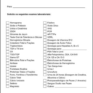Solicitação de Exames Cardiologista Wessem