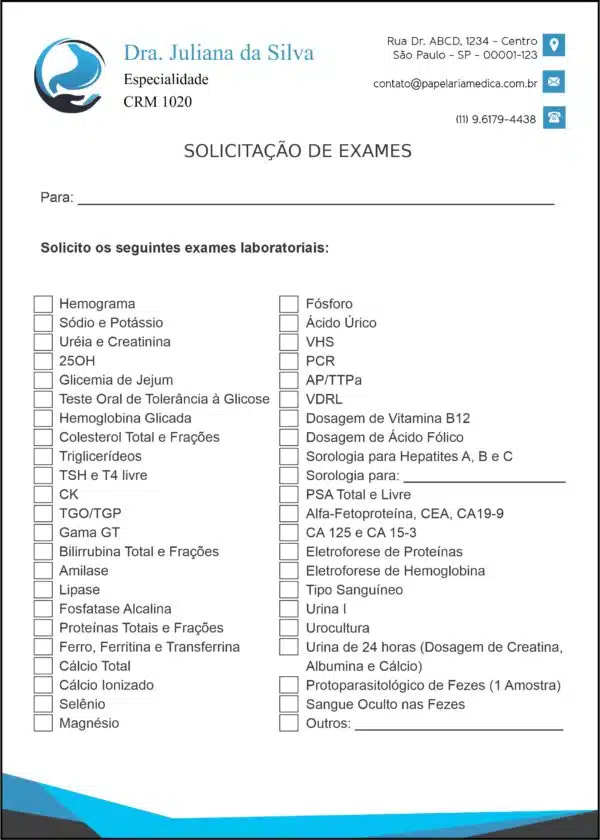 Solicitação de Exames Gastroenterologia São Petersburgo Solicitação de Exames Gastroenterologia São Petersburgo