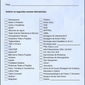 Solicitação de Exames Oncologia Kyoto