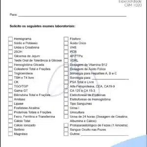 Solicitação de Exames Pneumologia Horsens