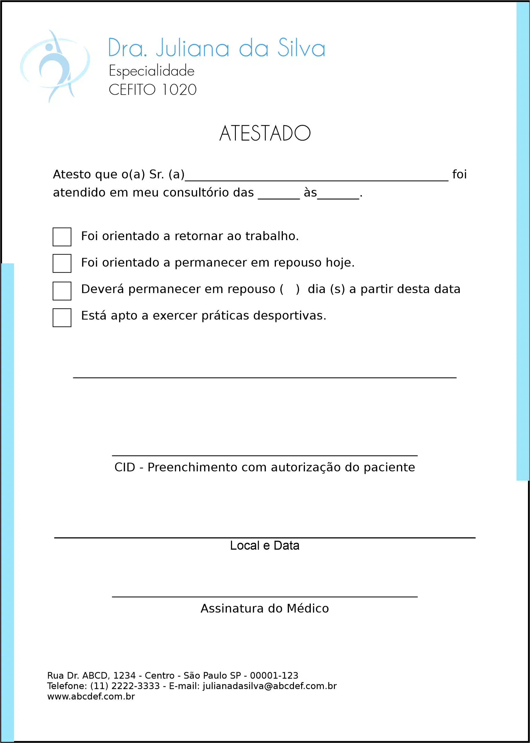 Atestado Médico Tripoli