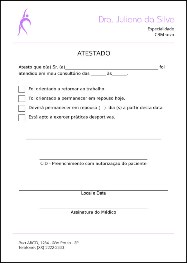 Atestado Médico Troia Atestado Médico Troia