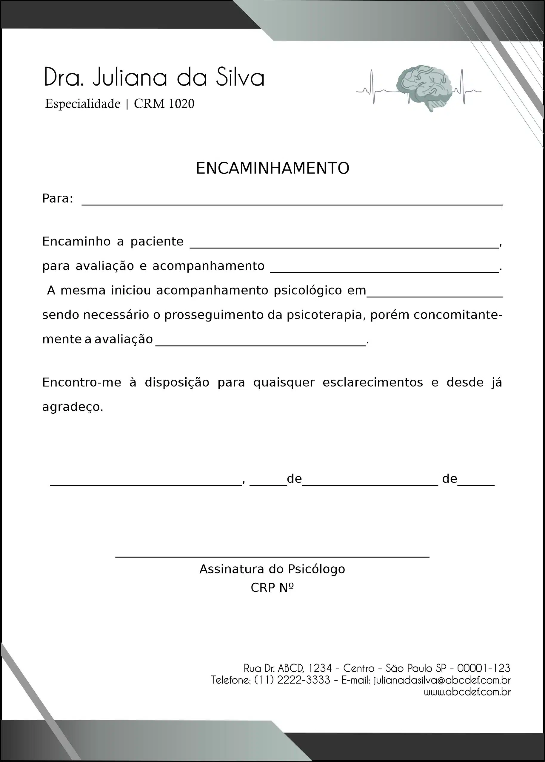 Atestado Médico Kiel