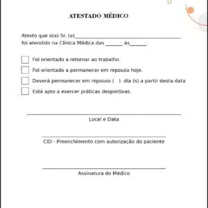 Atestado Clínica Geral Guizé