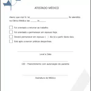 Atestado Psiquiatra e Neurologista Siena