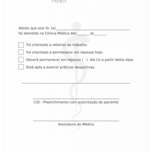 Atestado Médico - Imagem 1