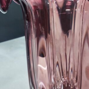 Vaso de Vidro Púrpura e Rosé – Sofisticação e Charme em Vidro Artístico - Imagem 2