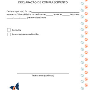Declaração de Comparecimento Wels