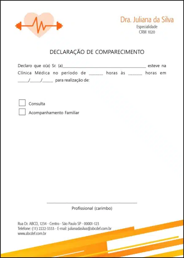 Declaração de Comparecimento Performance Budapeste Declaração de Comparecimento Performance Budapeste