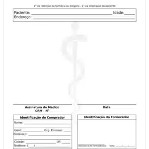 Receituário Controlado - Imagem 1