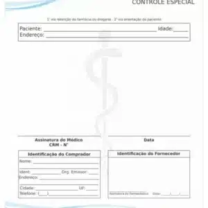 Receituário Controlado - Imagem 1