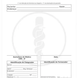 Receituário Controlado - Imagem 1