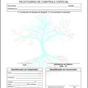 Receituário de Controle Especial Angiologia e Vascular Gante