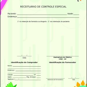 Receituário de Controle Especial Pediatra Sopot