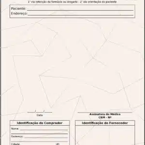 Receituário de Controle Especial Dermatologista Brighton