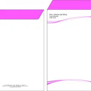 Envelope Saco 24x34cm Clínica Geral Berenice II