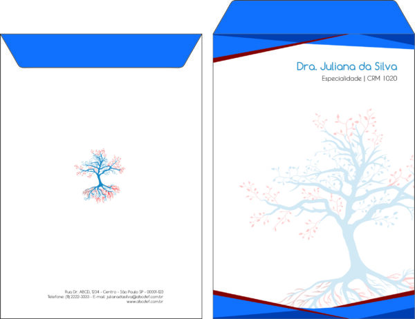 Envelope Saco 24x34cm Angiologia e Vascular Gante Envelope Saco 24x34cm Angiologia e Vascular Gante