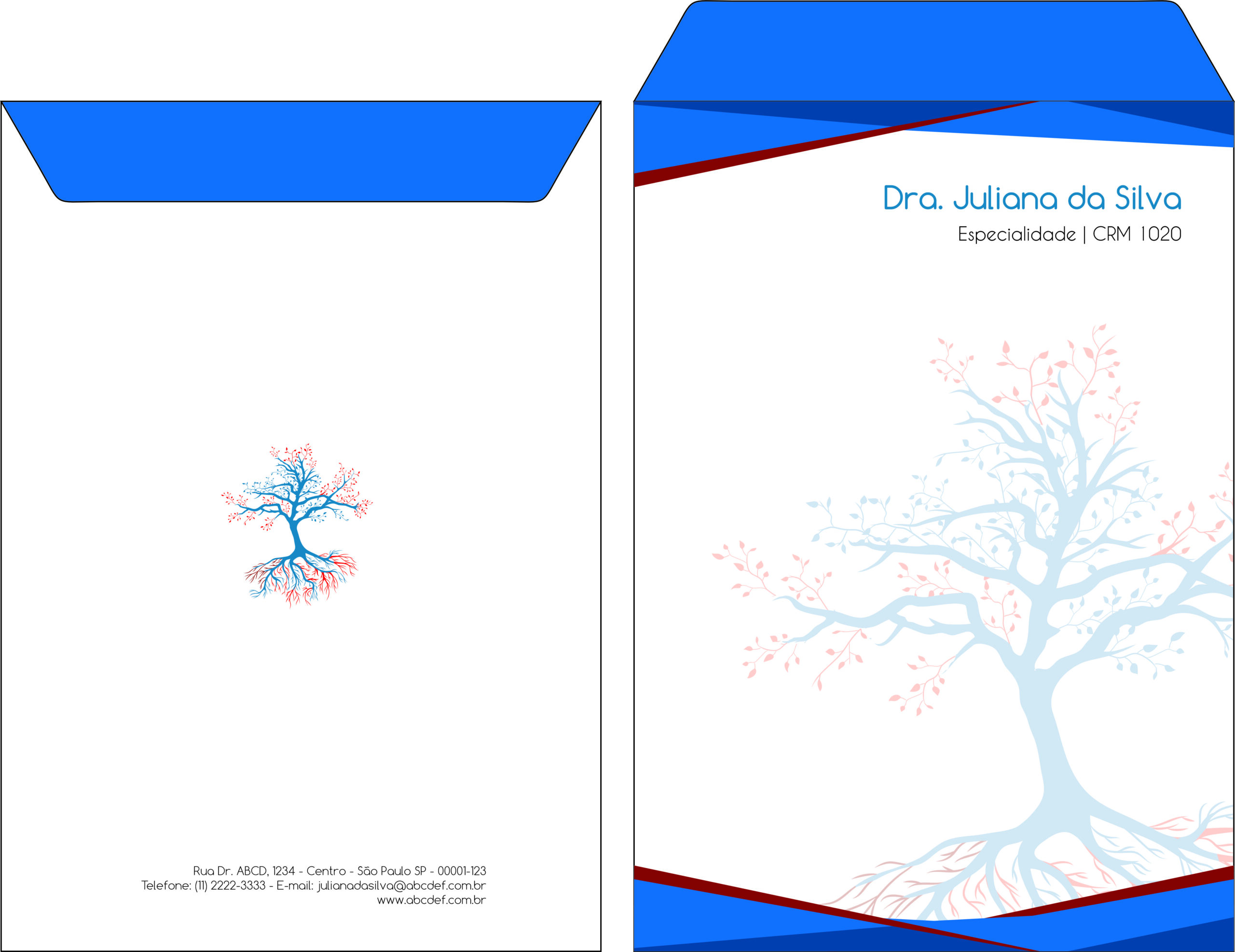 Envelope Saco 24x34cm Angiologia e Vascular Gante