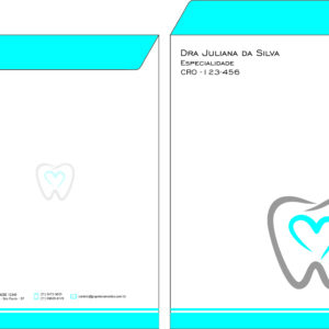 Envelope Saco 24x34cm Odontologia Rennes