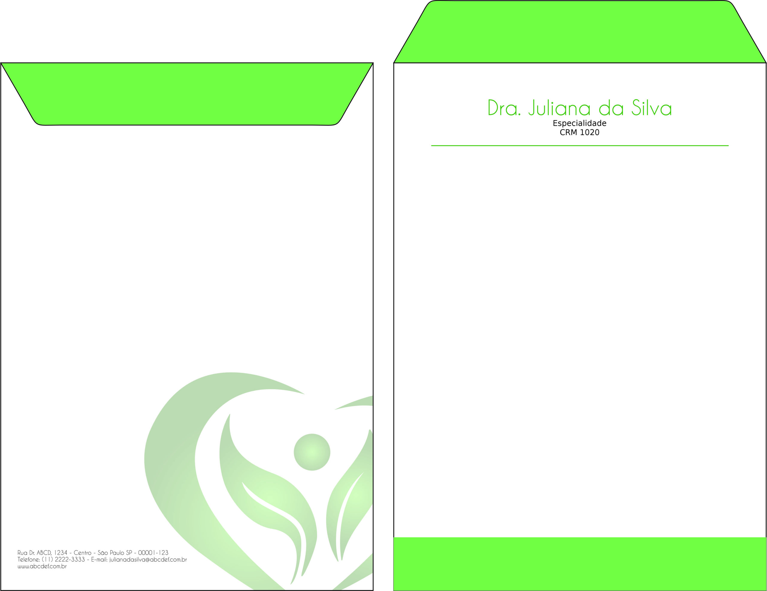 Envelope Saco 24x34cm Endocrinologia Winnipeg