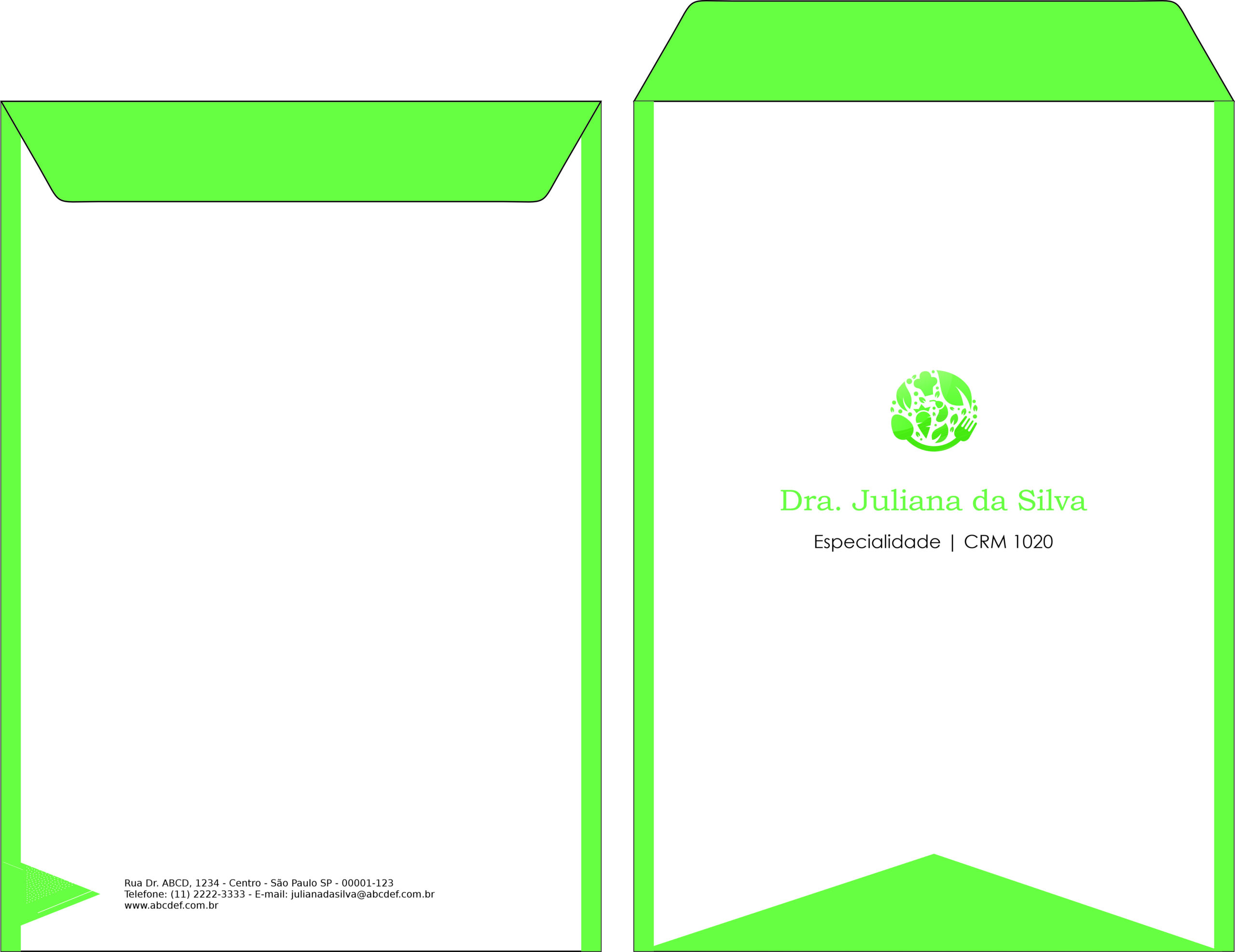 Envelope Saco 24x34cm Endocrinologia Quebec