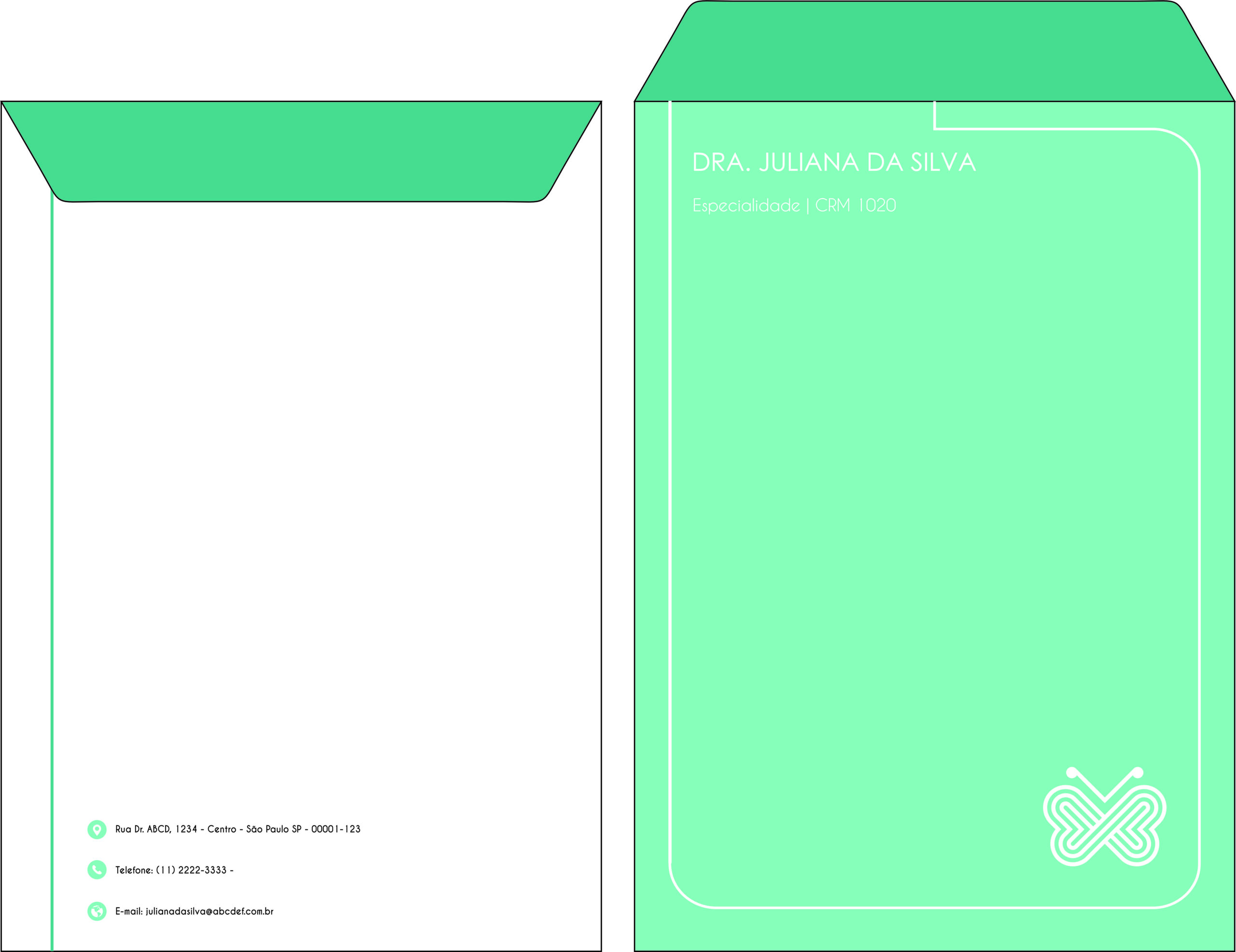 Envelope Saco 24x34cm Endocrinologia Vancouver
