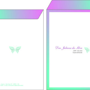 Envelope Saco 24x34cm Endocrinologia Victoria