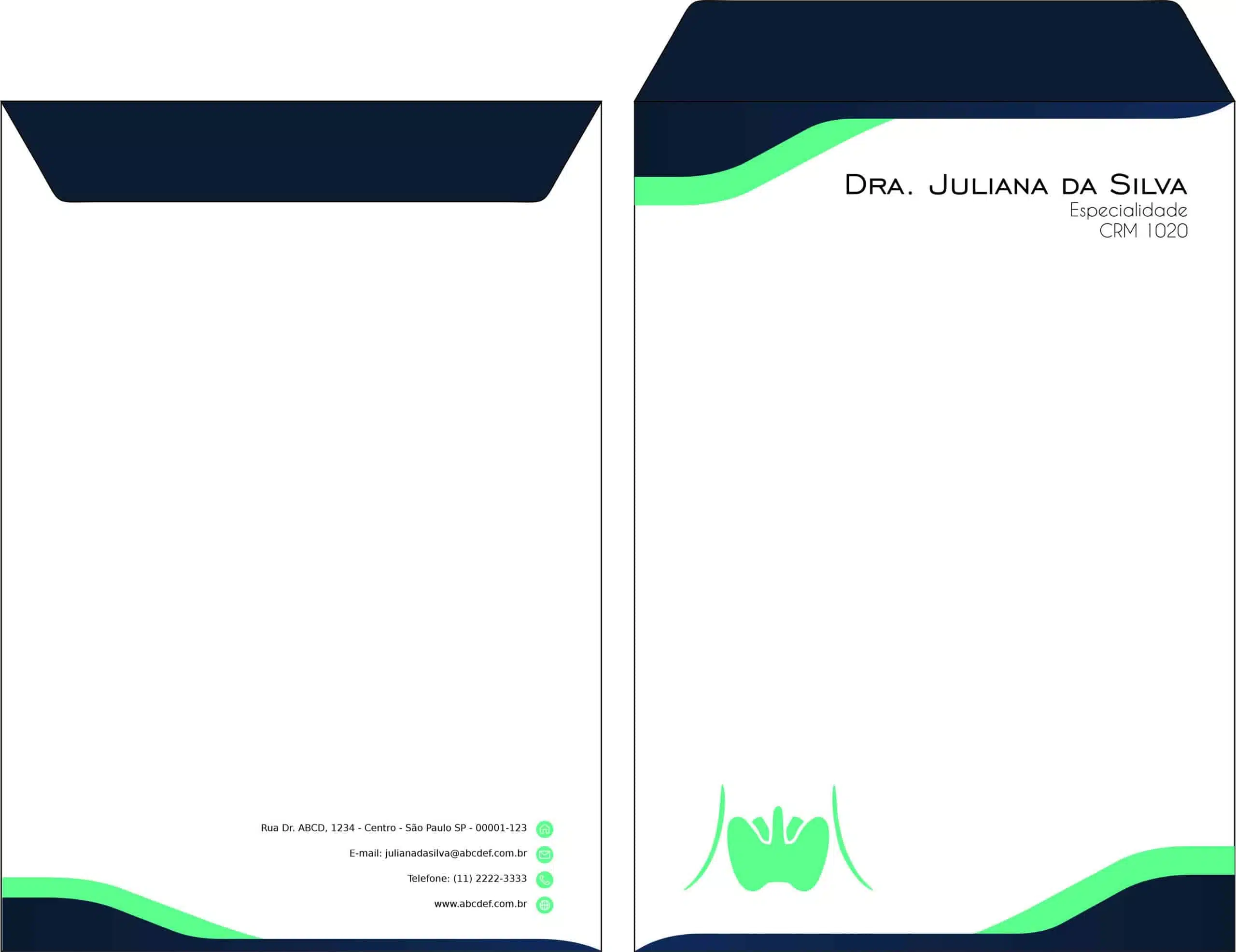 Envelope Saco 24x34cm Endocrinologista Ottawa