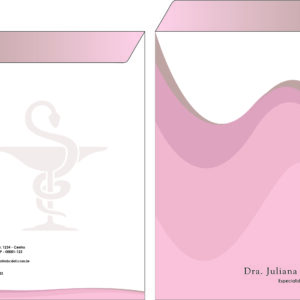 Envelope Saco 24x34cm Farmácia North