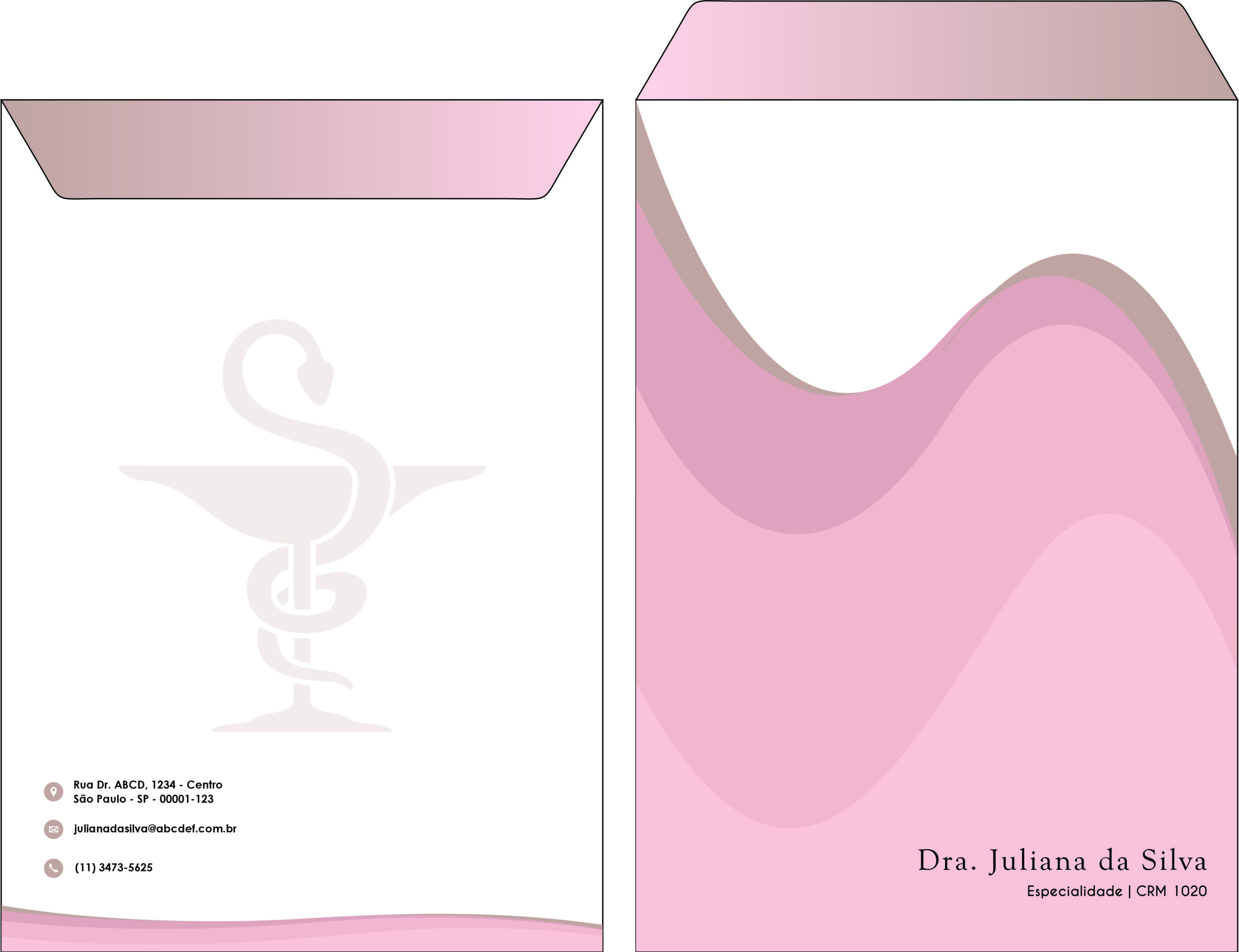 Envelope Saco 24x34cm Farmácia North