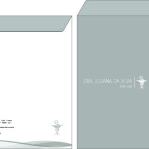 Envelope Saco para papel A4 - Farmácia Barcelona