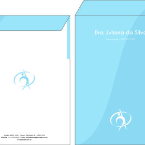Envelope Saco para papel A4 - Fisioterapia Corinto