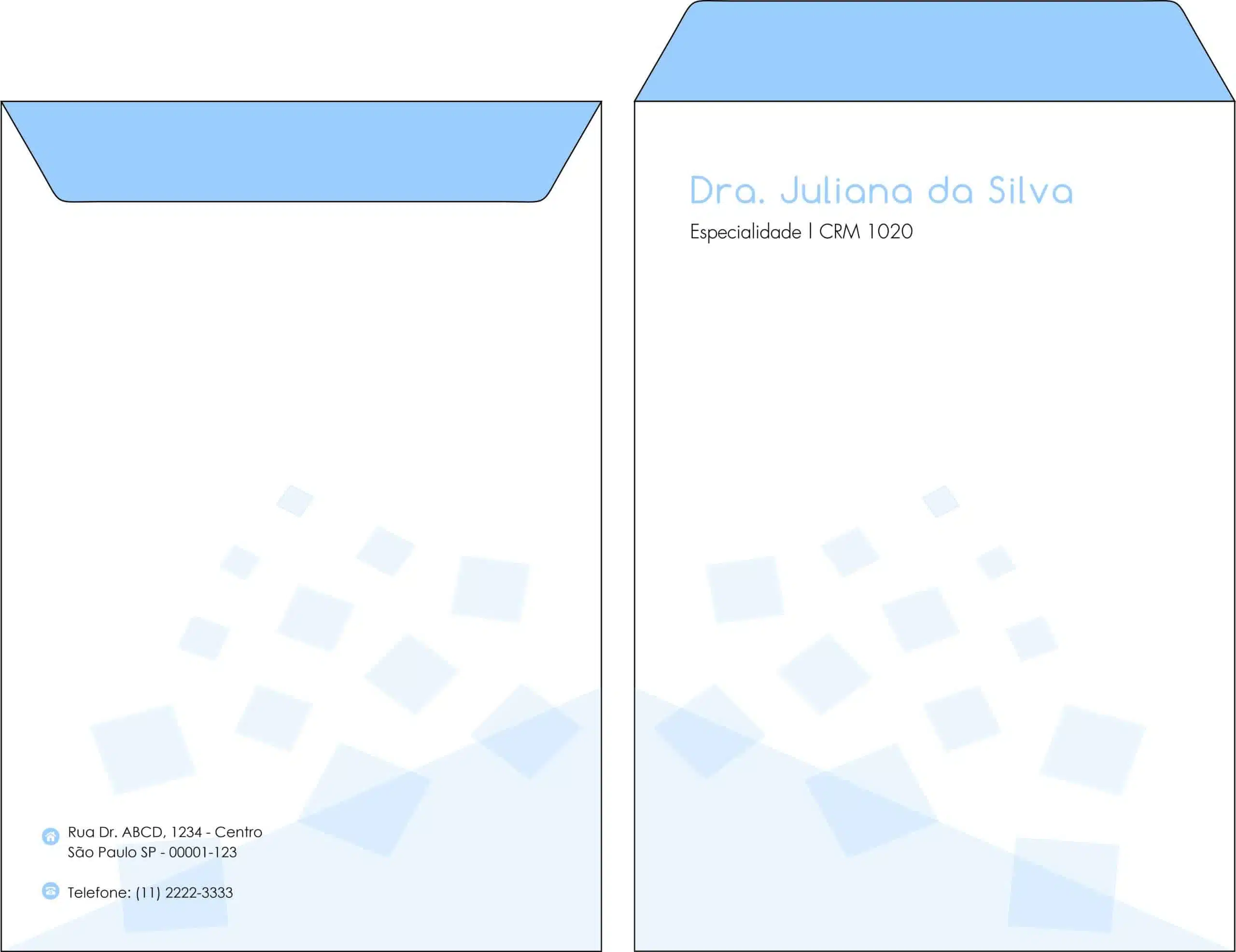 Envelope Saco 24x34cm Clínica Geral Minia