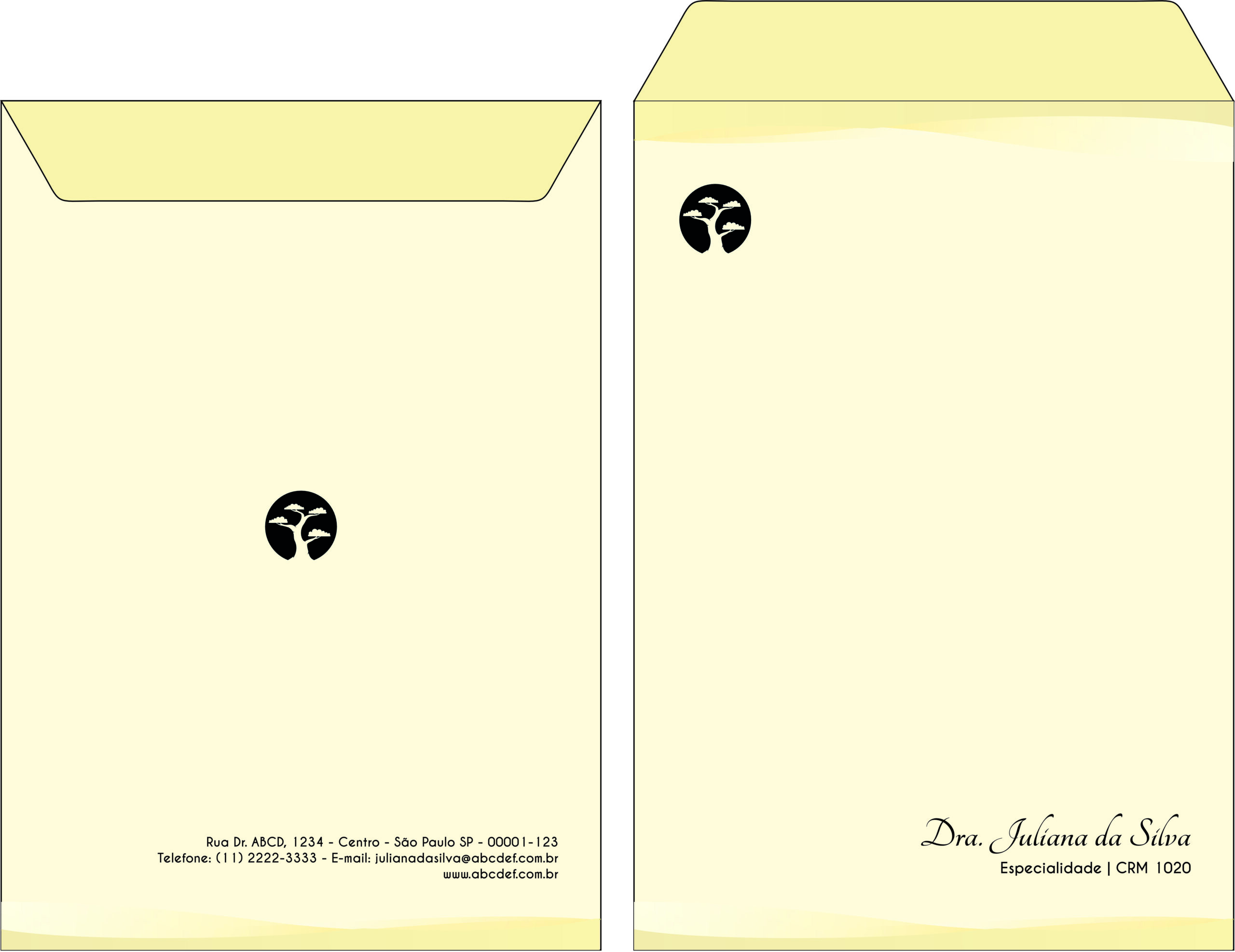 Envelope Saco 24x34cm Geriatria Teerã