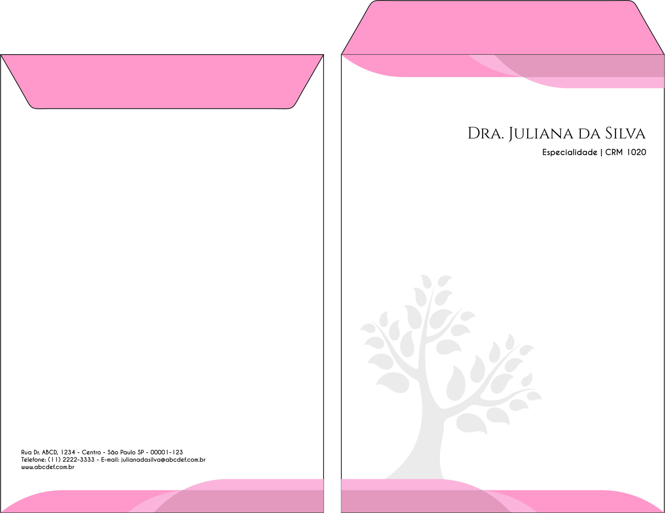 Envelope Saco 24x34cm Geriatria Carmânia