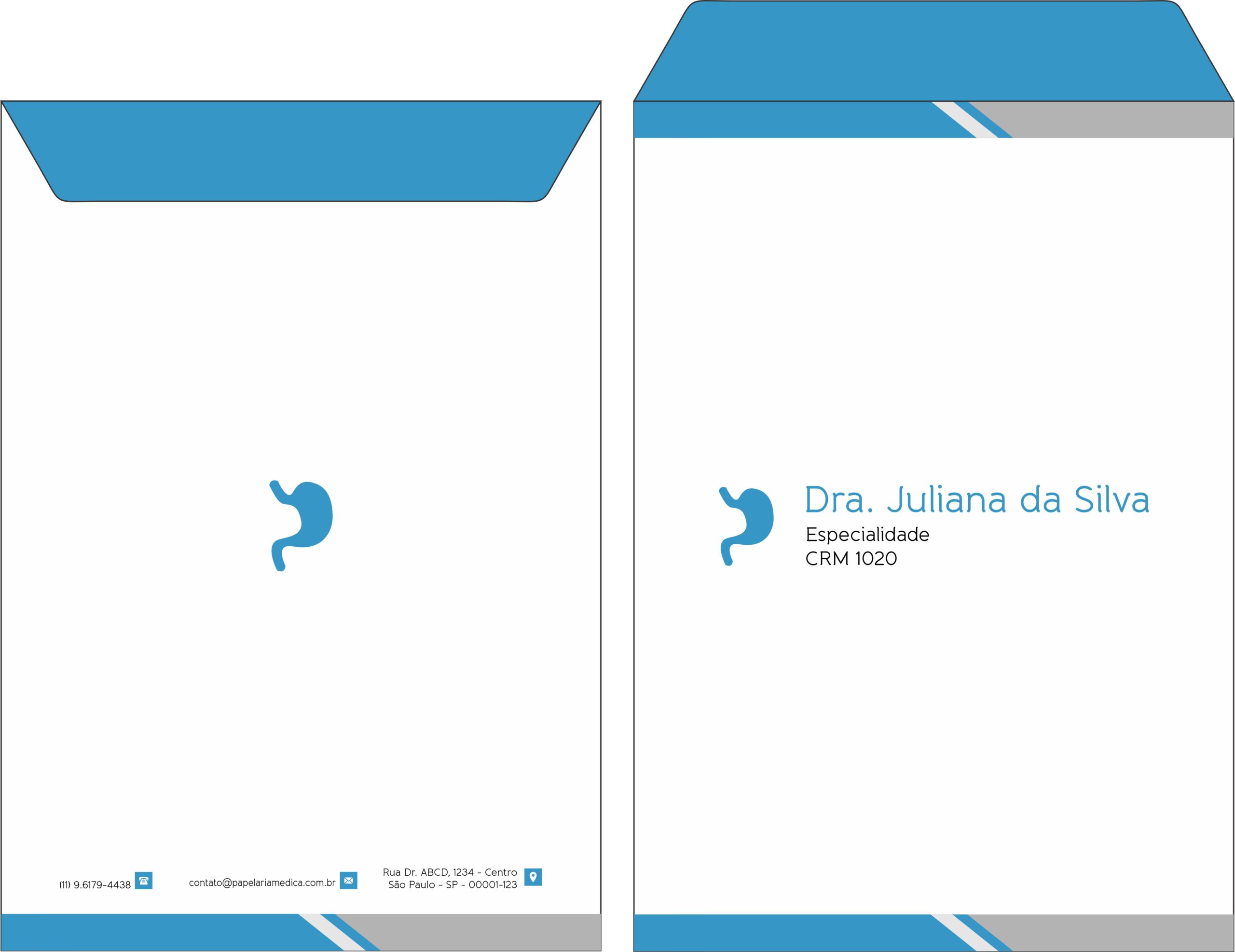 Envelope Saco 24x34cm Gastroenterologia Samara