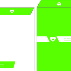 Envelope Saco 24x34cm Nutricionista Mendoza